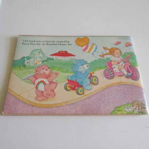 Vintage Care Bears Sticker Book "Play It Safe" NEW-Aged condition PIZZA HUT - Picture 15 of 15